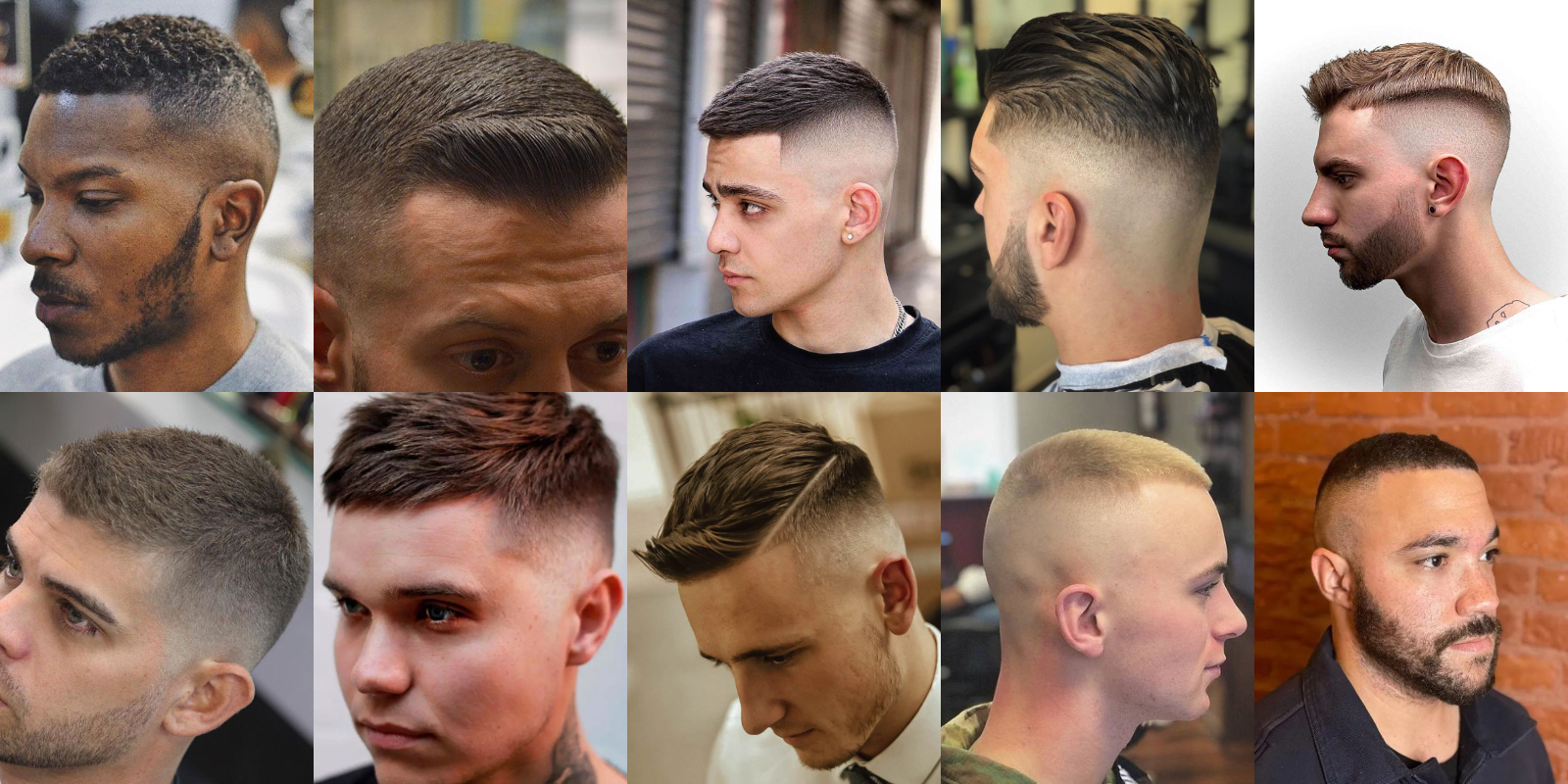 High and Tight cut. Buzz cut.