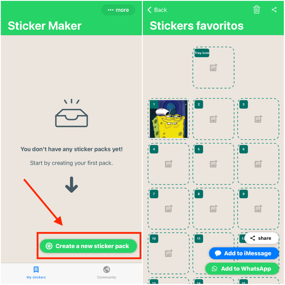 Stickers para whatsapp Sticker maker