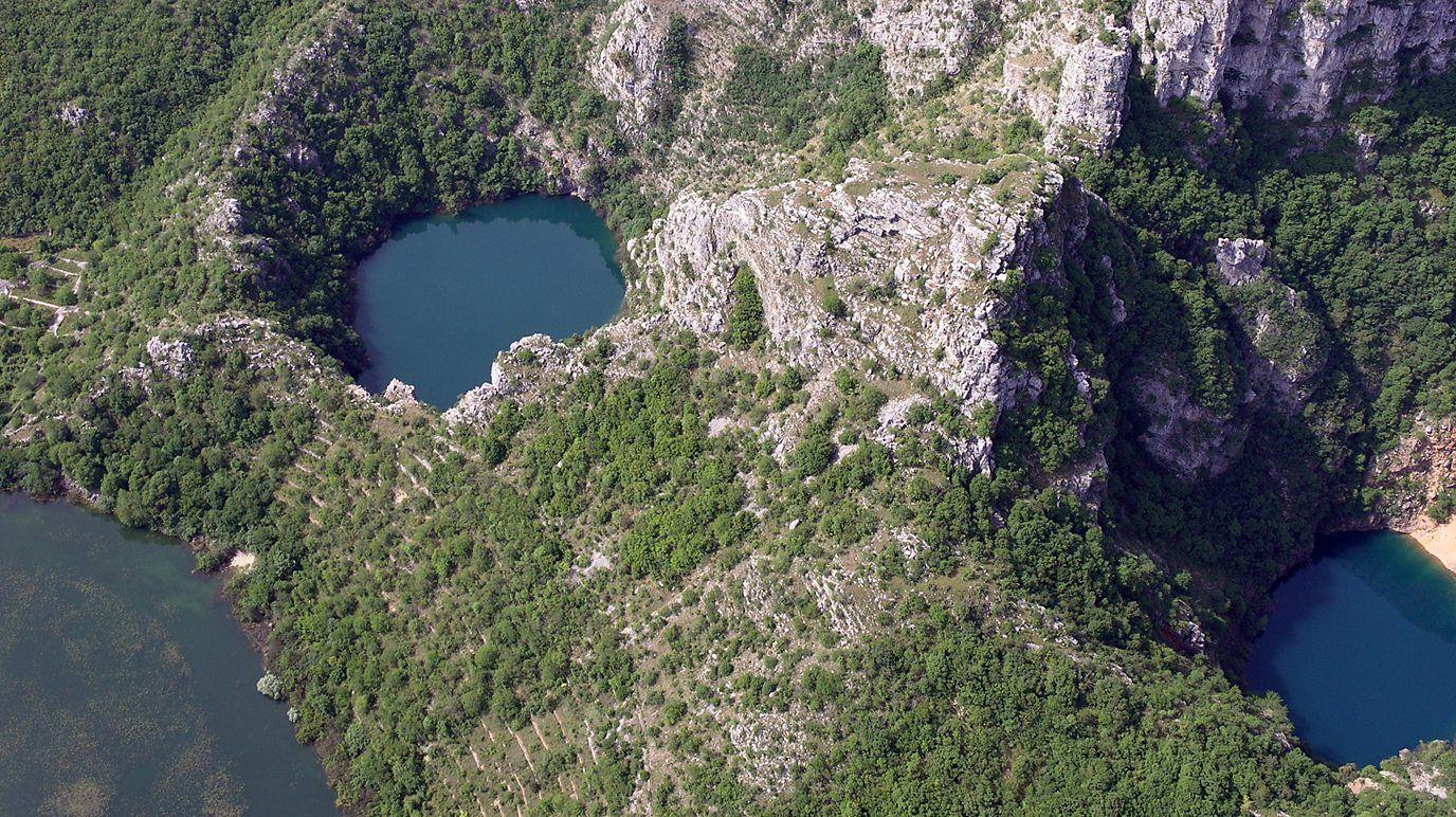 Parque de los lagos kársticos de Imotski 