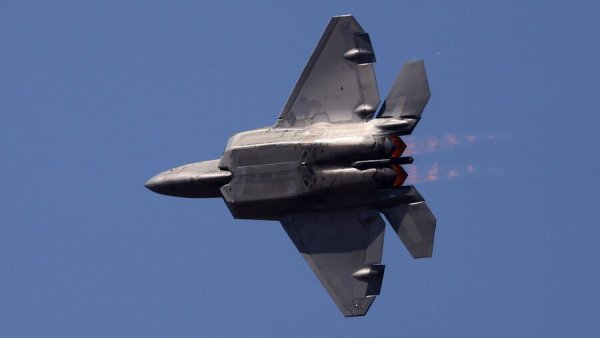 Aeronave en la FIDAE 2024. F-22 Raptor FIDAE 2024