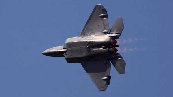 Aeronave en la FIDAE 2024. F-22 Raptor FIDAE 2024