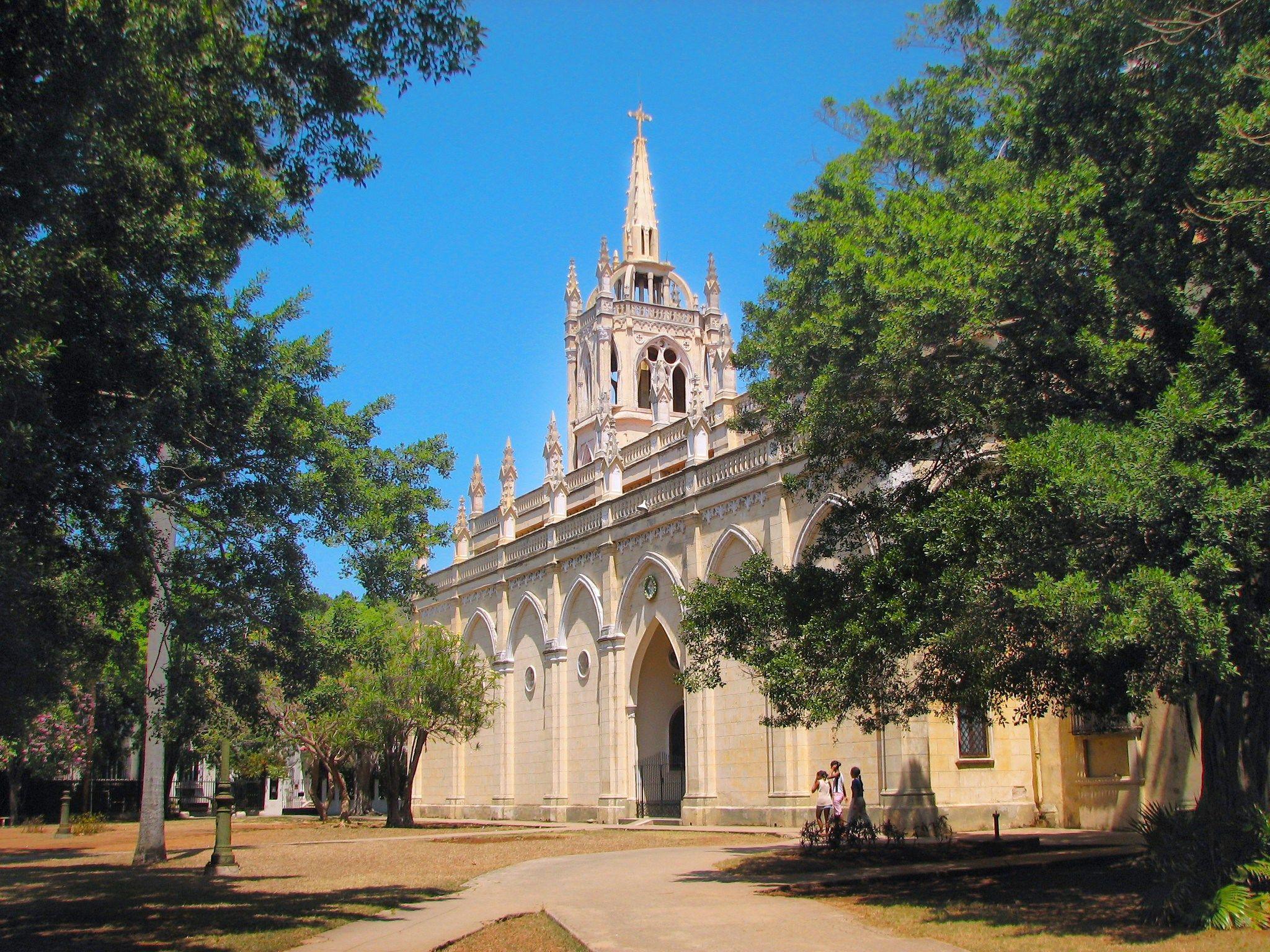 La iglesia del Sagrado Corazón de Jesús en Vedado 