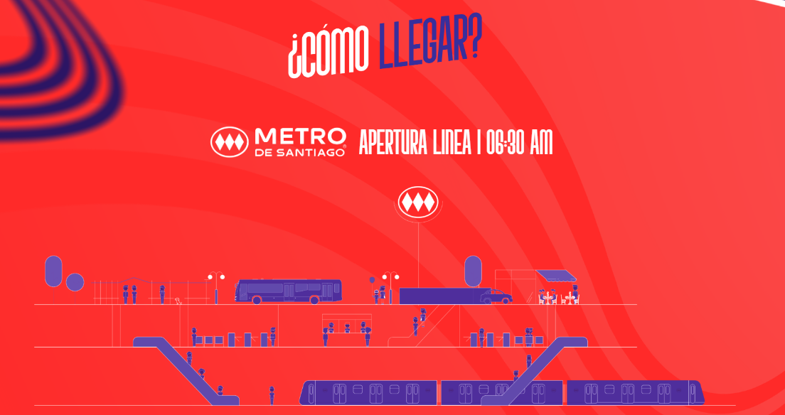 Horario del Metro para la Maratón de Santiago 2024