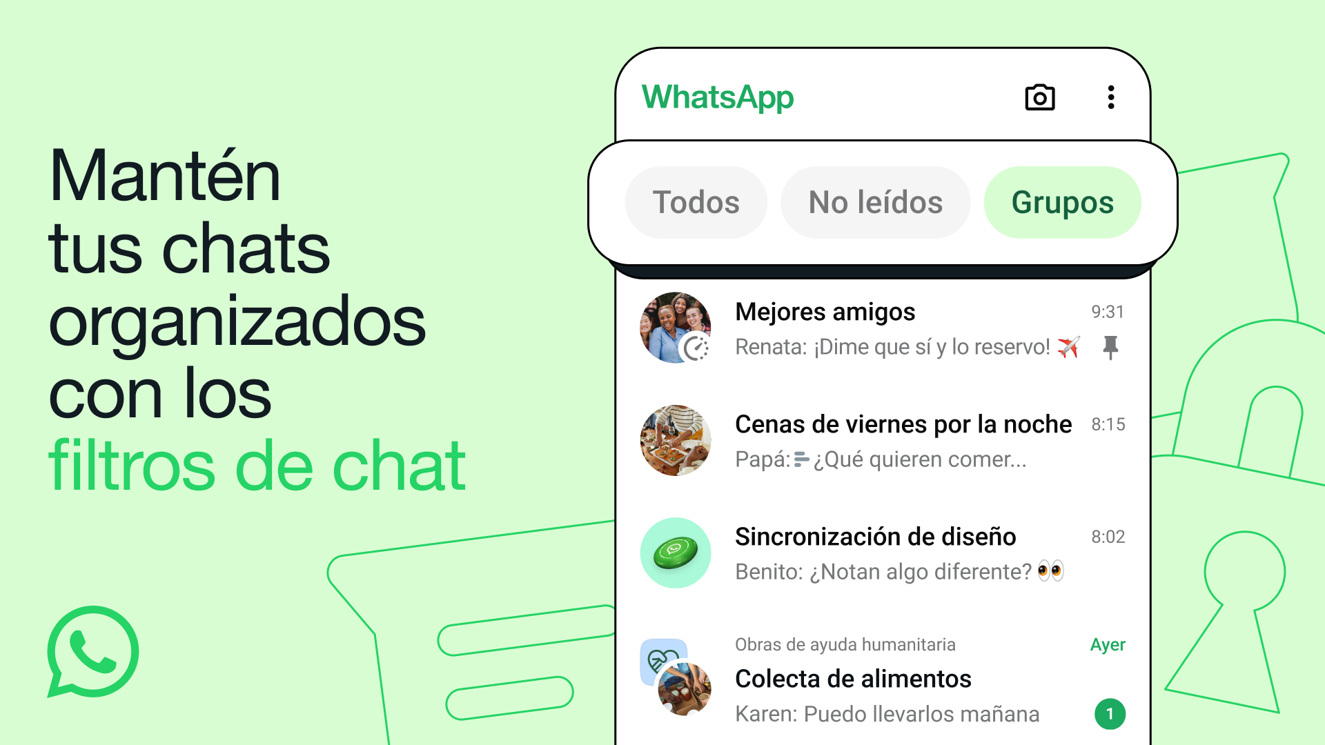 Filtros de WhatsApp