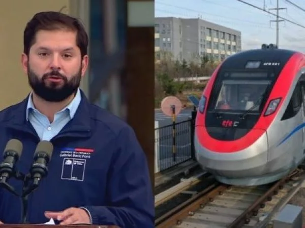 Tren rápido de Chillán a Santiago.