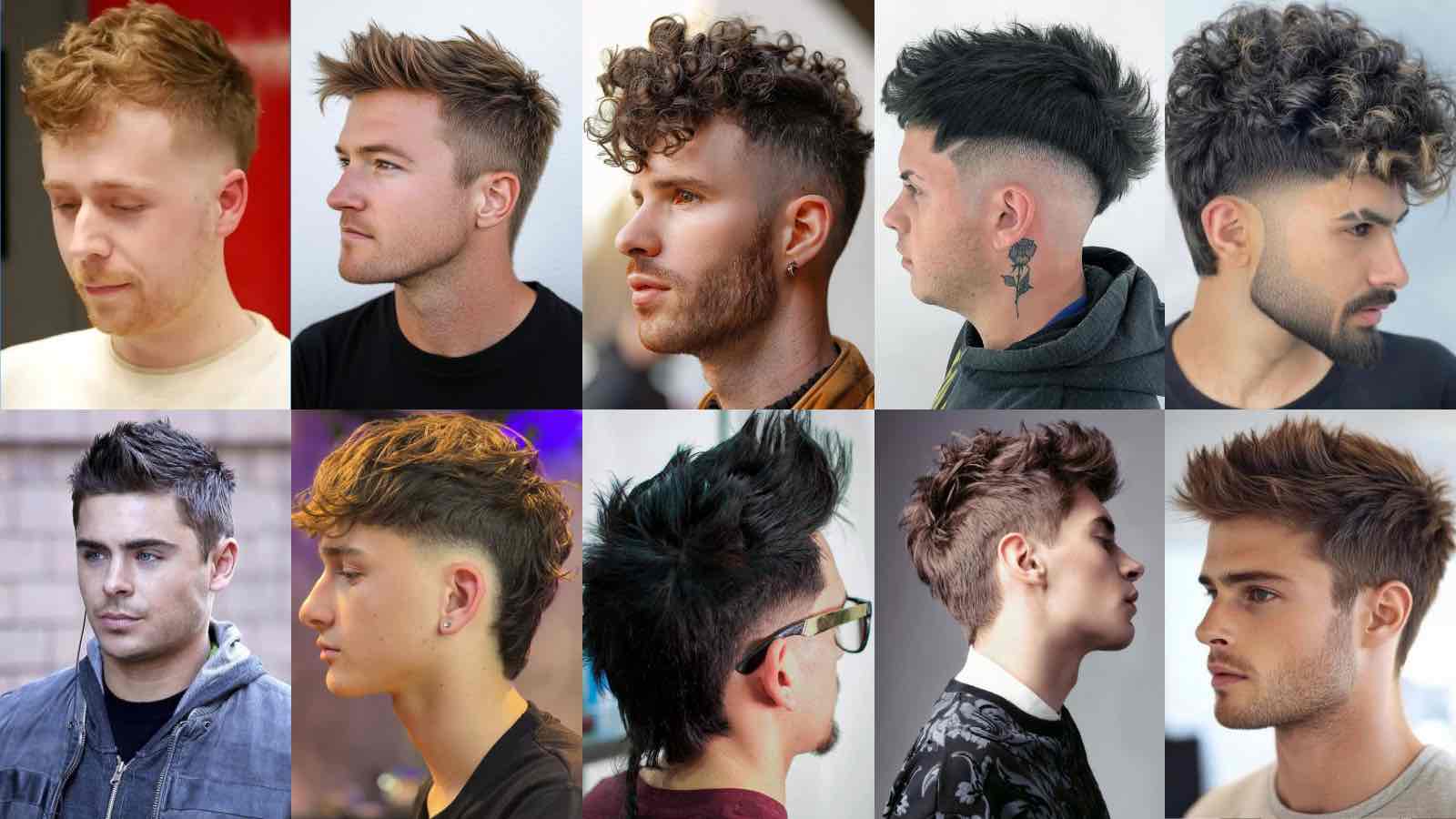 Corte de pelo hombre faux hawk