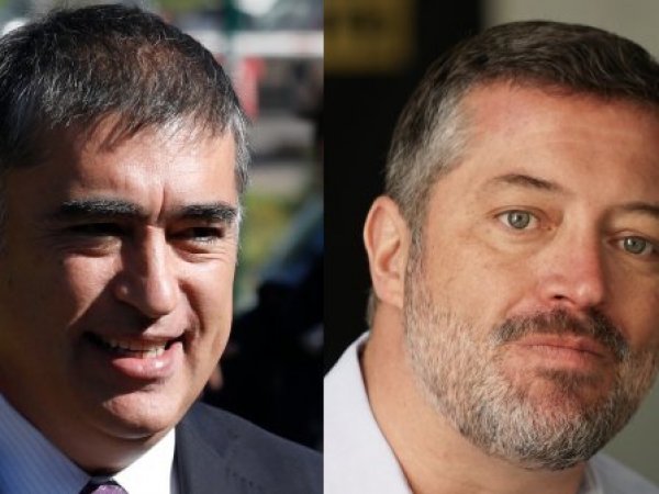 Mario Desbordes y Sebastián Sichel