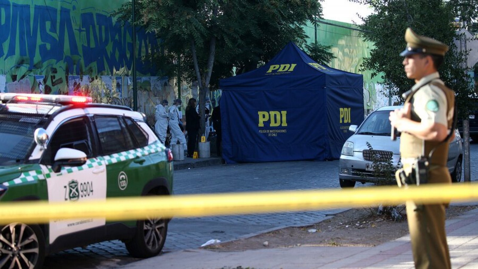 Tasa de Homicidios 2023 baja en Chile.