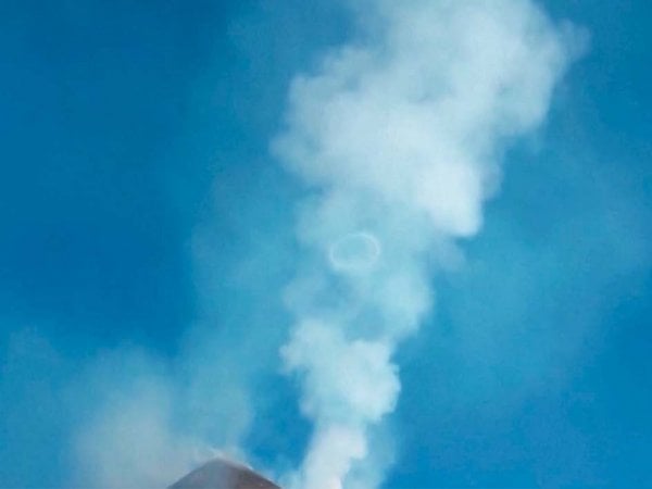 Volcán Etna, Italia, 2024.