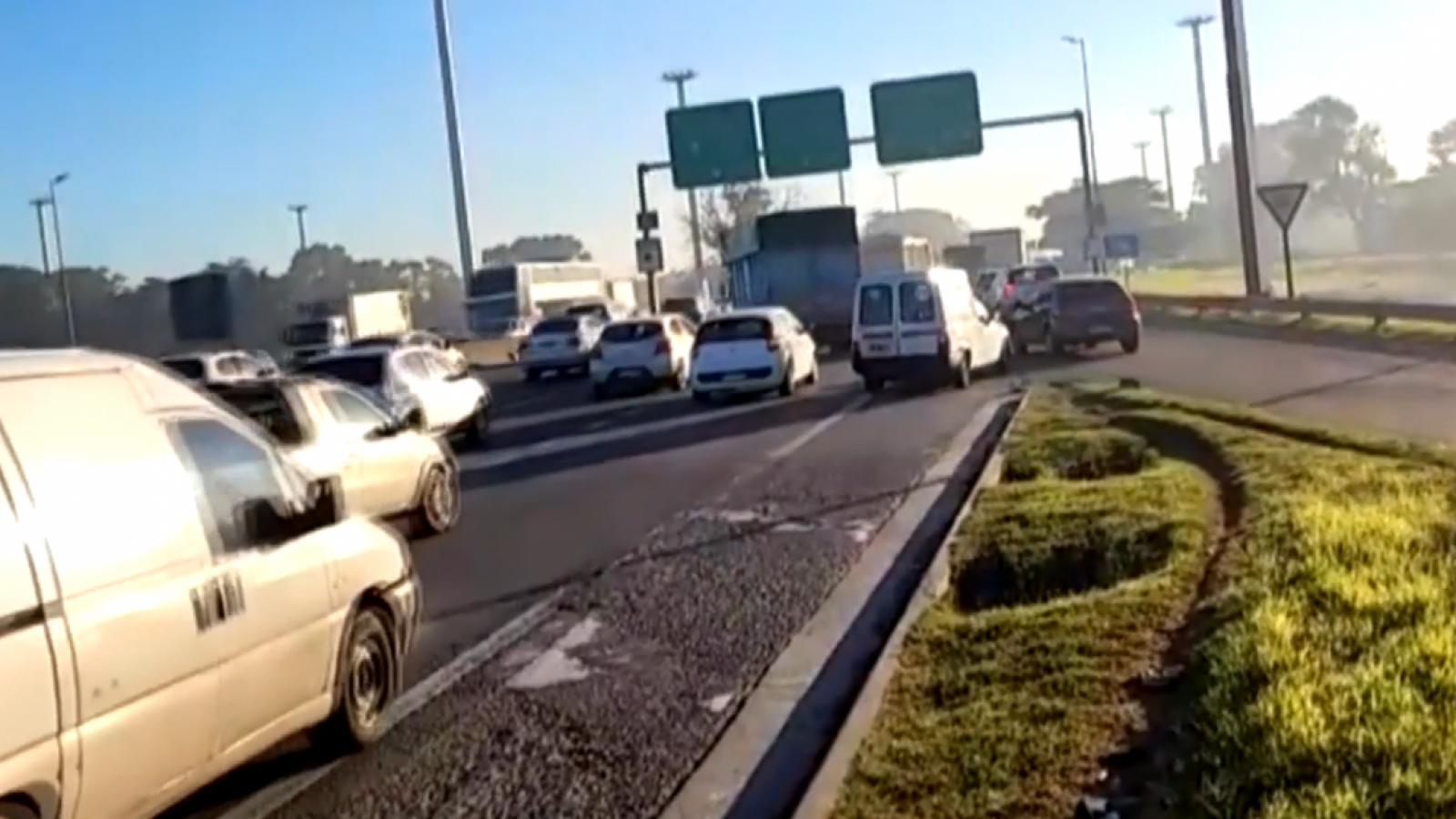 Asalto a camarógrafo en Argentina