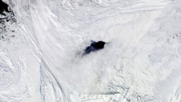 Agujero en la Antártida