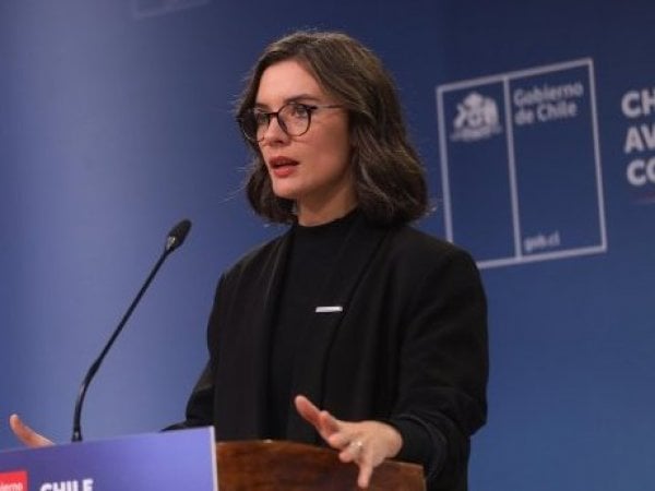Ministra Camila Vallejo.