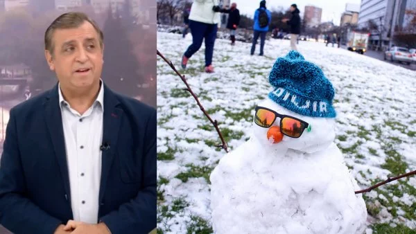 Iván Torres y nieve en Santiago