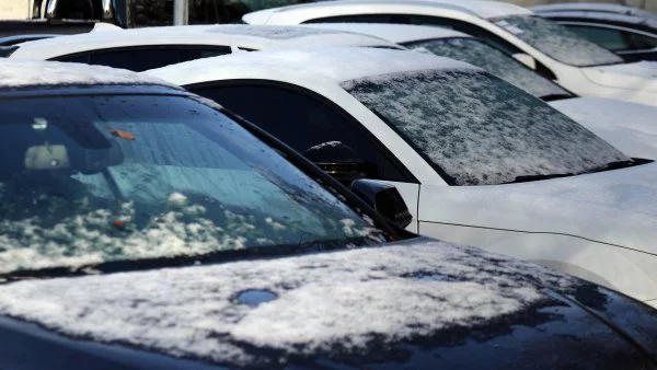 Nieve en Santiago. Iván Torres