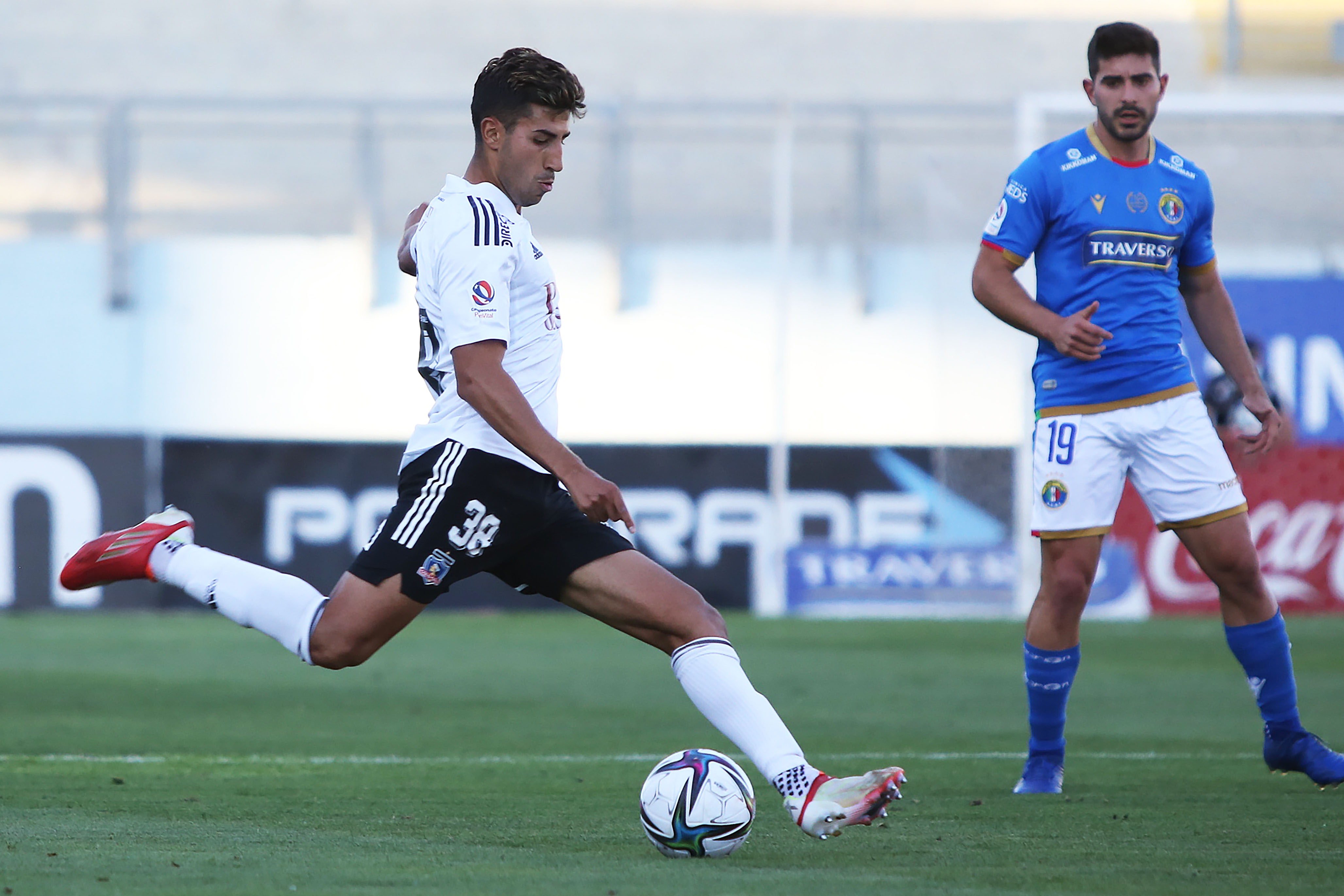 Jorge Araya frente a Audax Italiano 