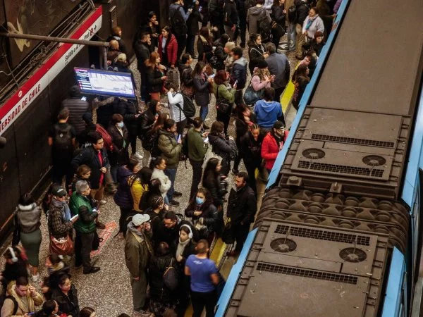 Fallas Metro de Santiago. Justificativo Metro de Santiago.