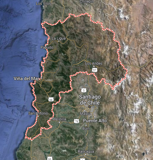 Región de Valparaíso.