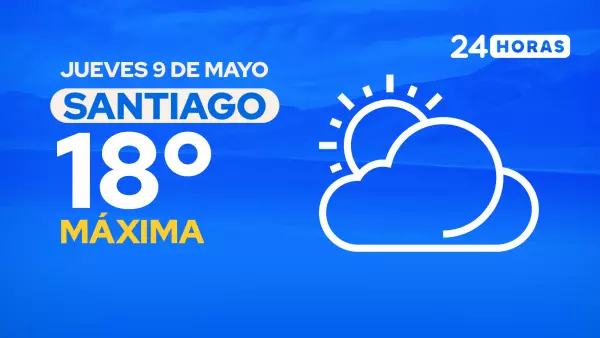 El tiempo en Santiago: jueves 9 de mayo de 2024