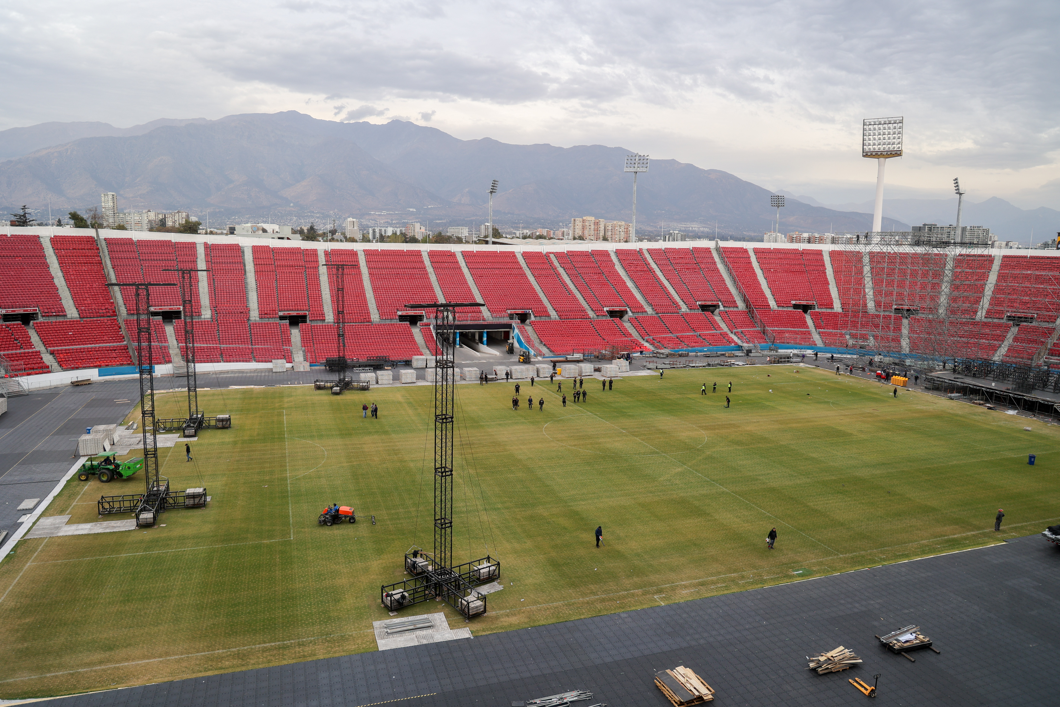 Cancha del Estadio Nacional