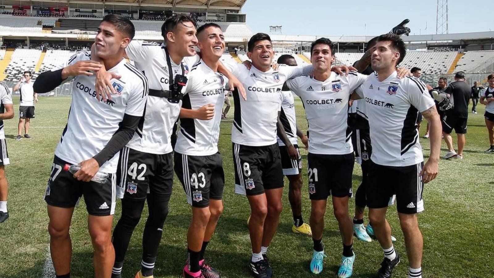 Pedro Navarro, Matías Ferrari, Diego Plaza, Esteban Pavez, Erick Wiemberg y César Fuentes en Arengazo