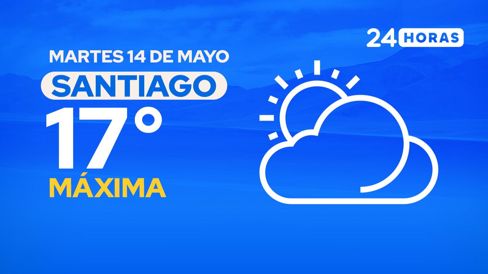 El tiempo en Santiago: martes 14 de mayo de 2024