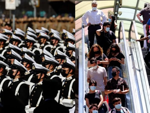 Día de las Glorias Navales. Comercio.