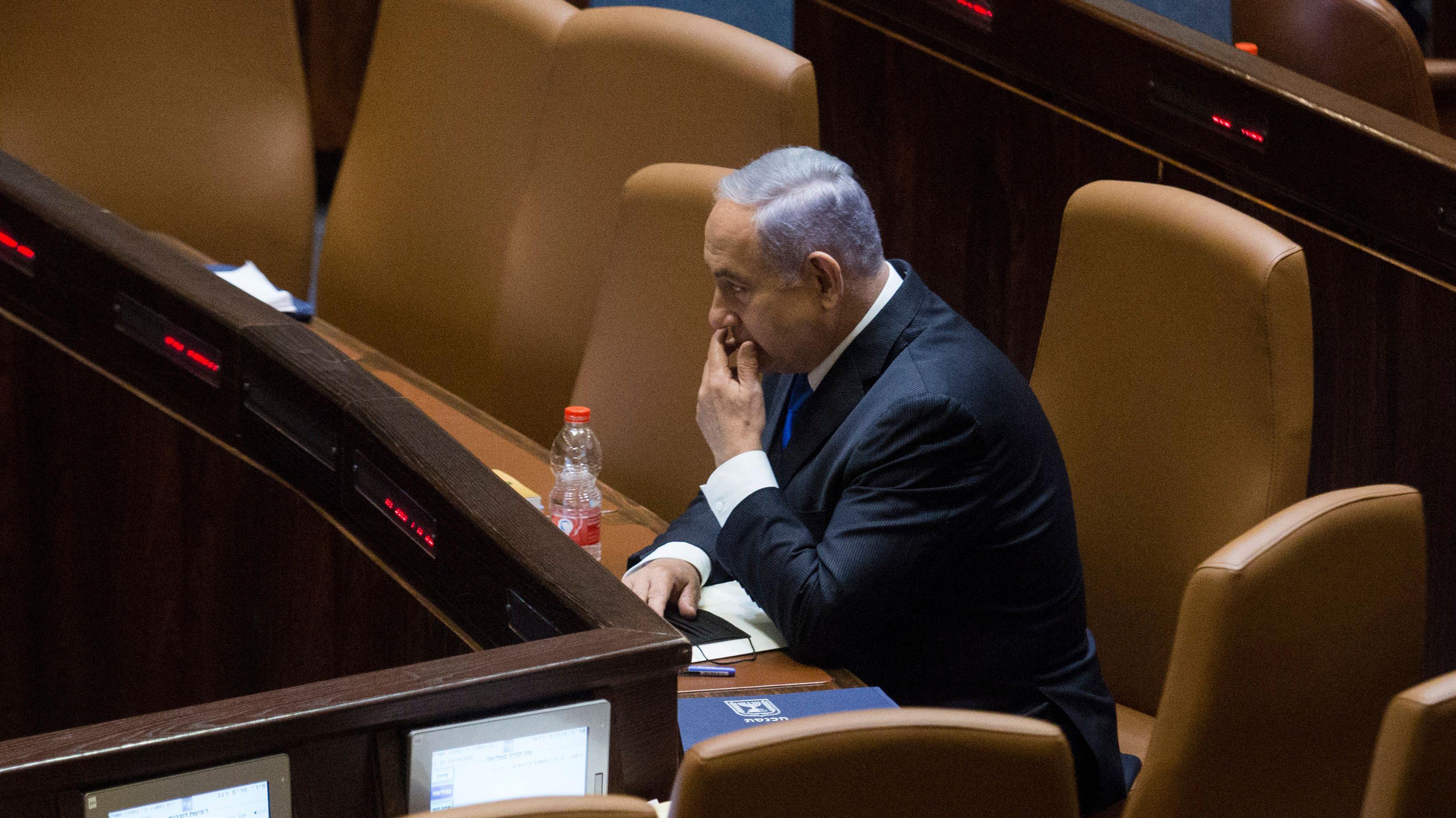 Benjamín Netanyahu.