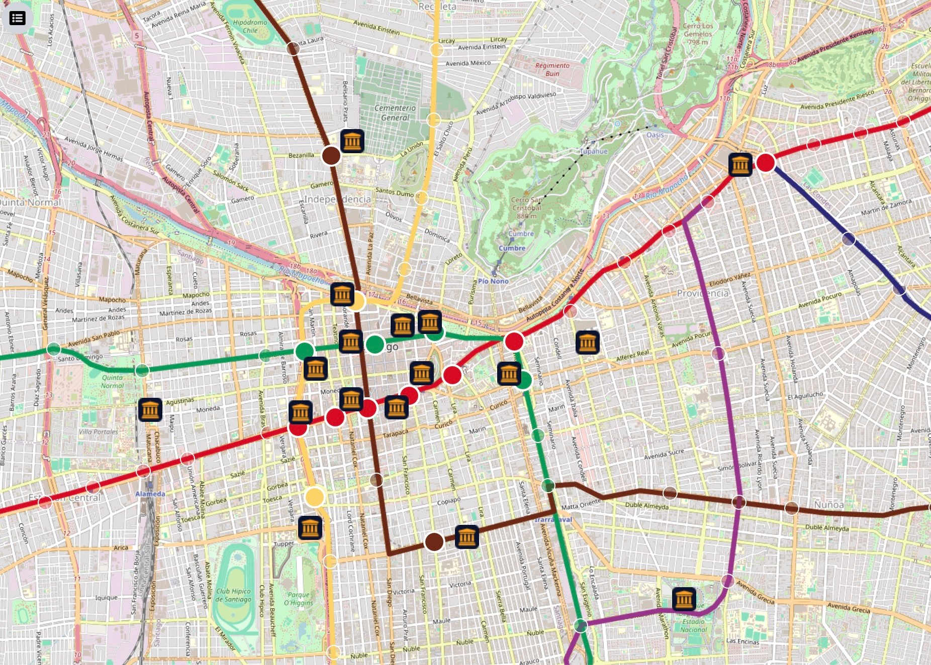 Mapa panoramas día del patrimonio