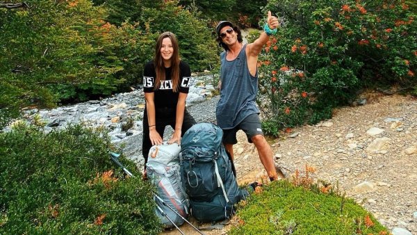 Kel Calderón y Claudio Iturra