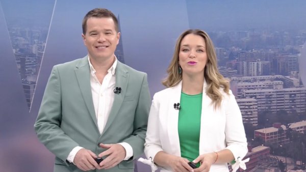 Carla Zunino y Davor Gjuranovic en 24 AM.