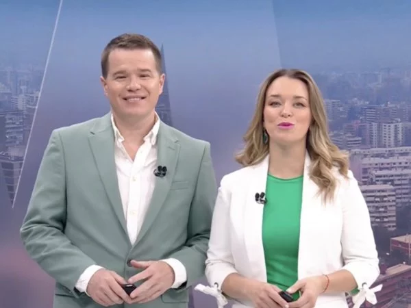 Carla Zunino y Davor Gjuranovic en 24 AM.