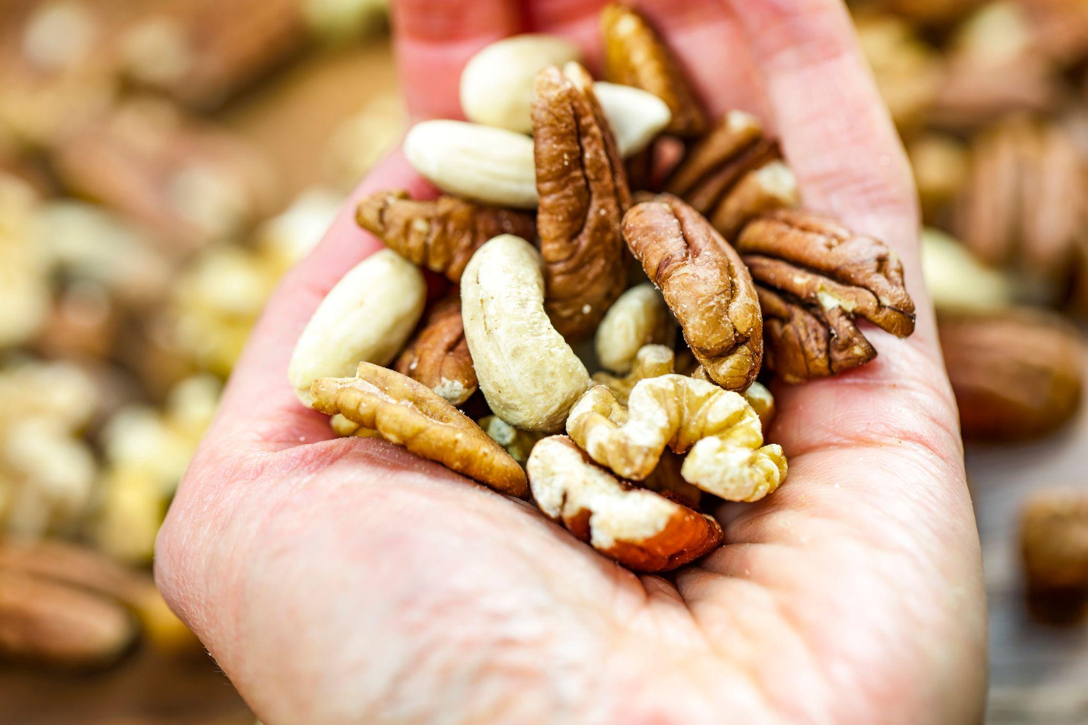 Nueces y otros alimentos
