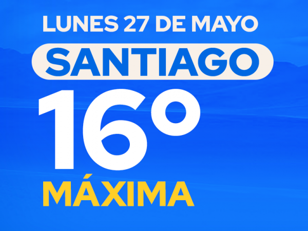 El tiempo en Santiago: lunes 27 de mayo de 2024