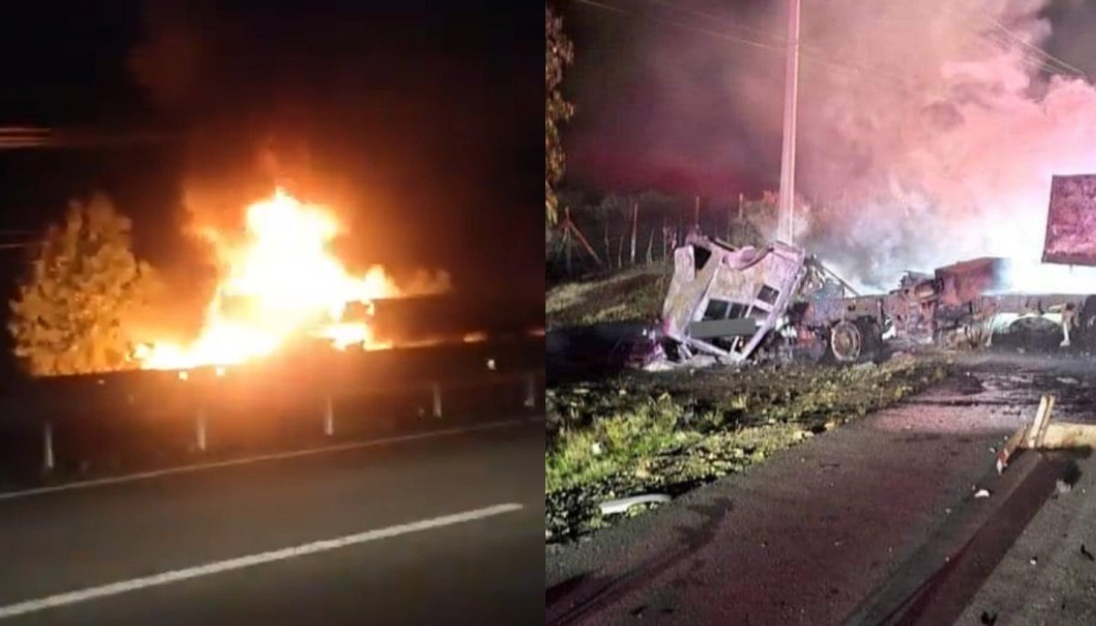 Choque por alcance entre dos camiones deja un muerto en Ruta 5 | 24horas