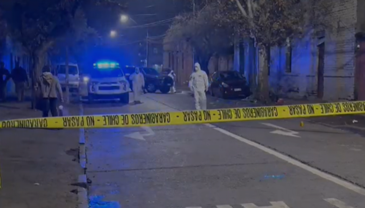 Hombre muere tras ser baleado por la espalda en Recoleta | 24horas