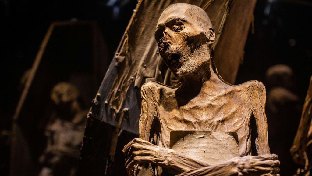 cadáver del Museo de Momias de Guanajuato