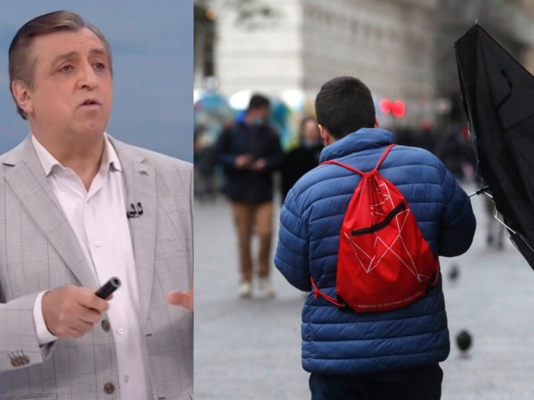 Iván Torres. Sistema frontal. Temporal. Viento.