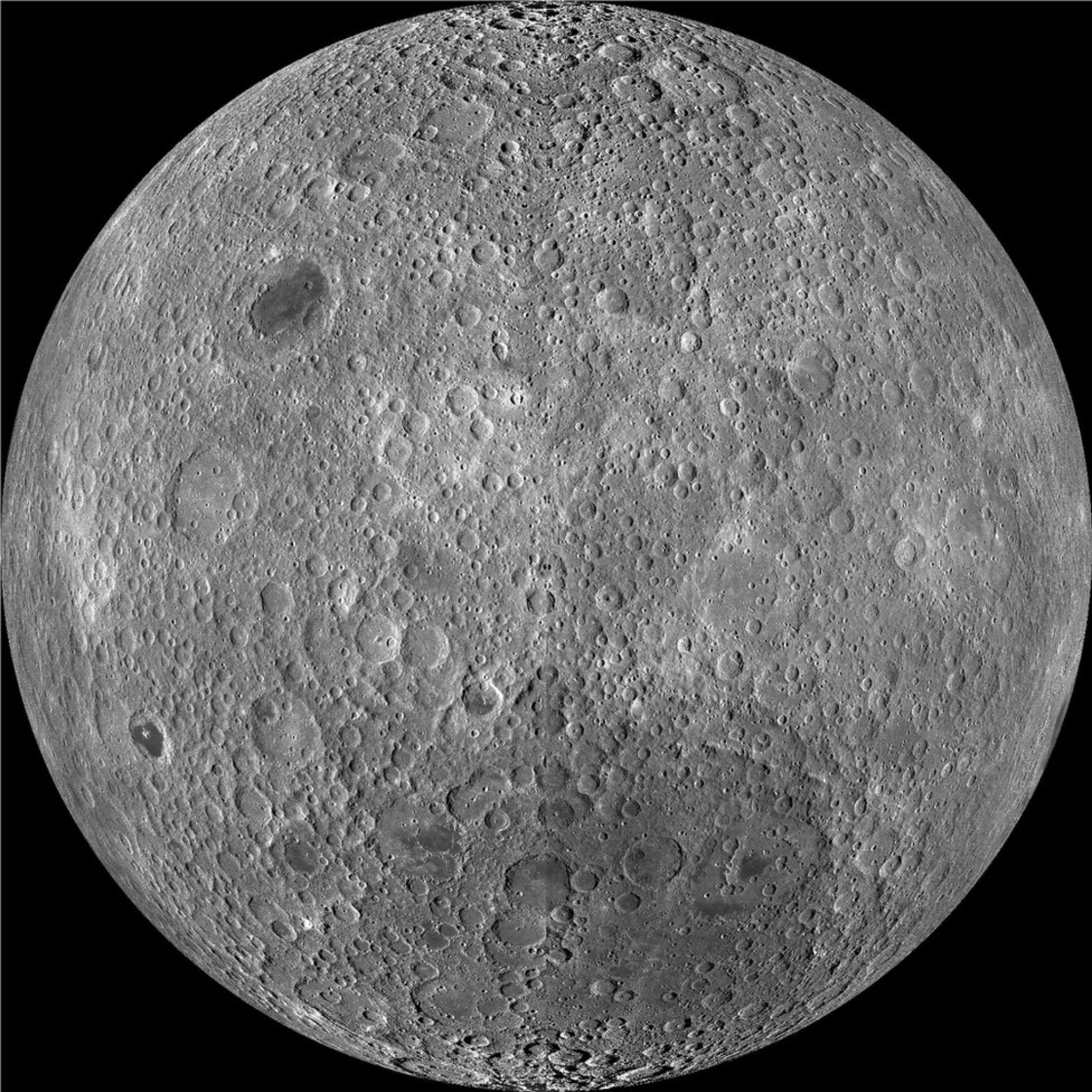 El hemisferio oculto de la Luna