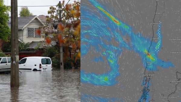 Sistema frontal. Lluvias