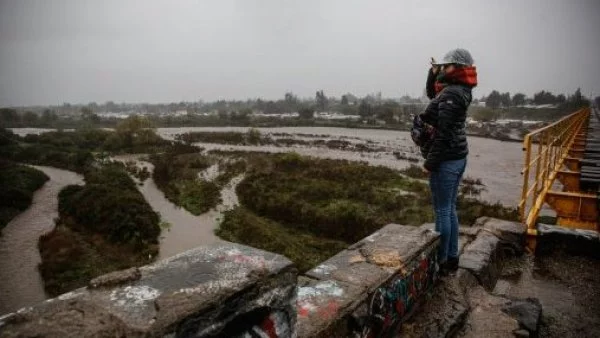 Lluvias en la región Metropolitana