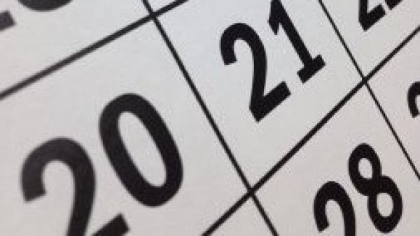Calendario por feriado del 20 de junio.