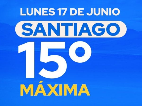 El tiempo en Santiago: lunes 17 de junio de 2024