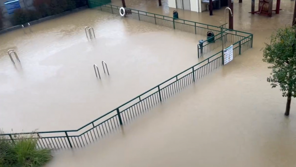 Inundación en Quilpué