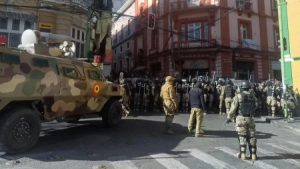 Intento de golpe de Estado en Bolivia.