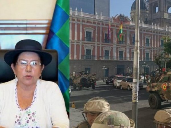 Ministra de Relaciones Exteriores de Bolivia confirma intento de Golpe de Estado