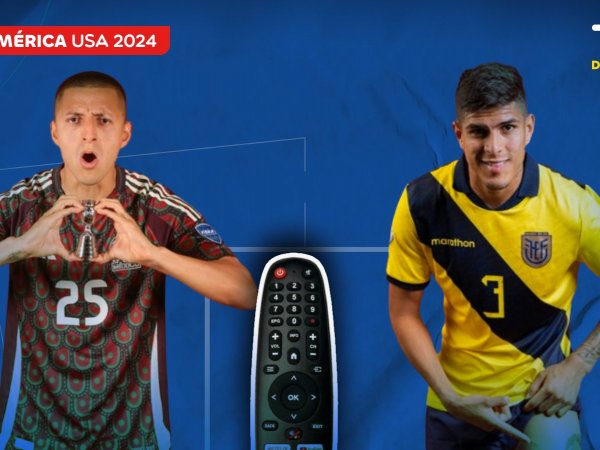 México vs. Ecuador en Copa América 2024.