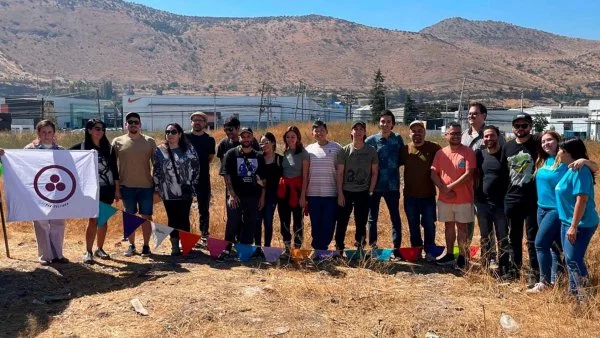 Transformación de un vertedero ilegal en un espacio público en Quilicura, Chile 2024.