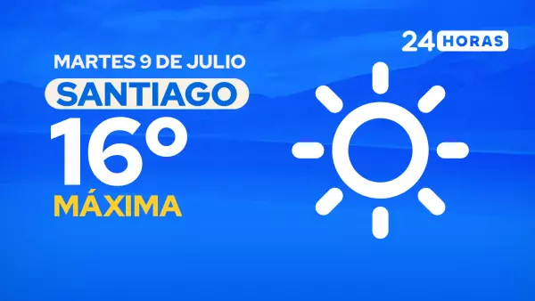 El tiempo en Santiago: martes 9 de julio de 2024