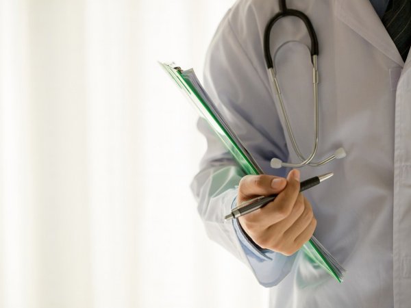 Licencia médica. Doctor.