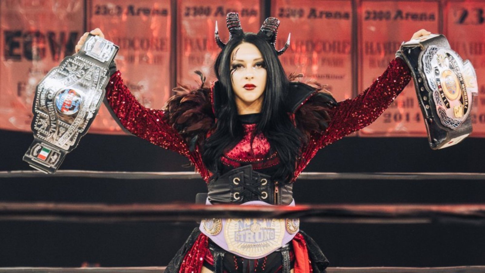 La luchadora chilena, que se describe como "un referente en Chile", fue la primera sudamericana en luchar por CMLL, NJPW, AEW y ahora, ha firmado un contrato exclusivo con la WWE